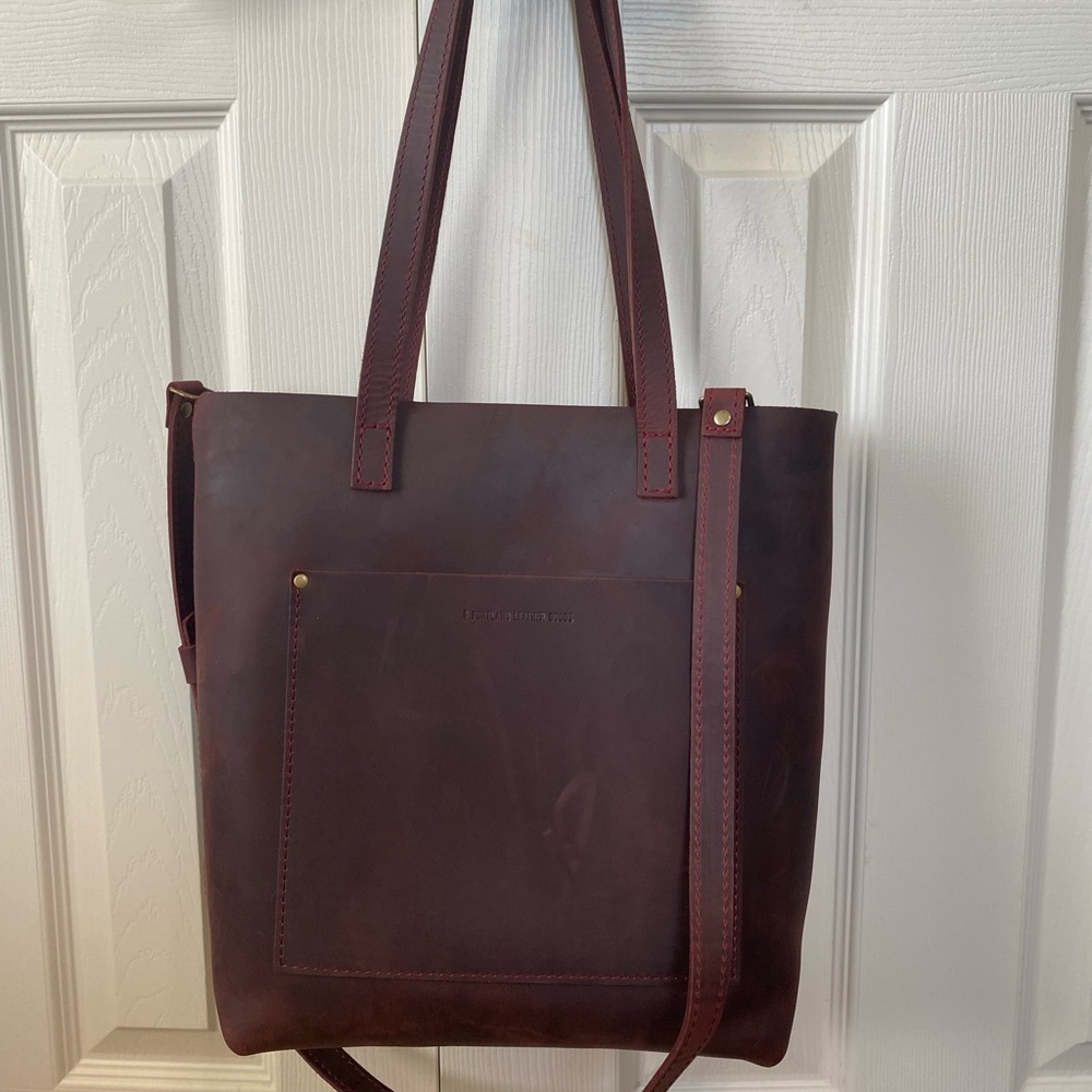 New Portland Leather Goods crossbody bag Merlot
